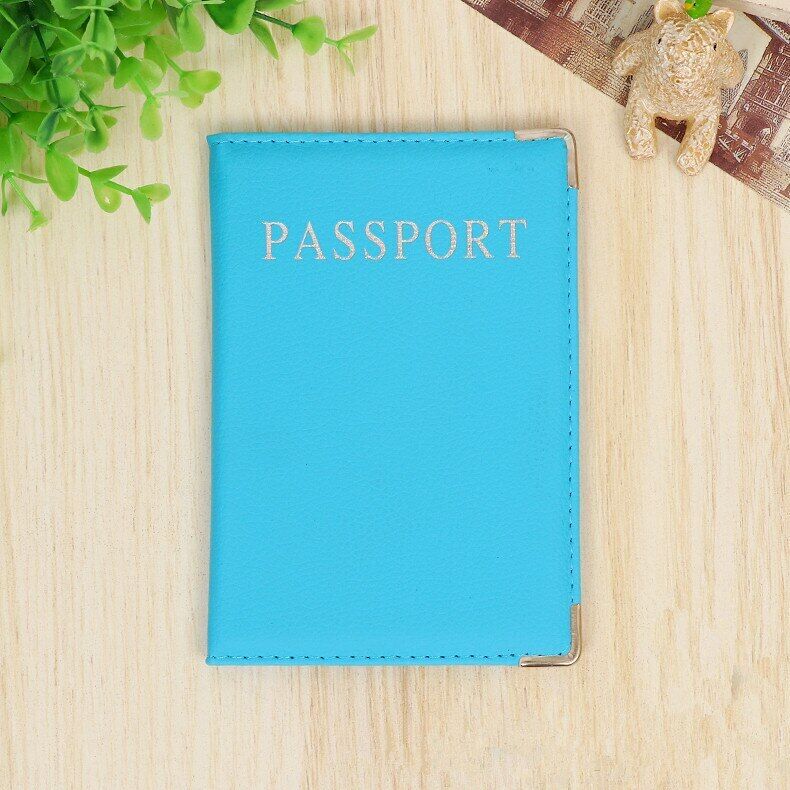Unisex Pu Leather Passport Holder Passport Cover Worldwide Cover Passports Femme