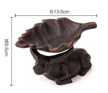 13.5cm Pottery Tea Pet Tea Strainer Tea Filter Kung Fu Tea Set Tea Ceremony