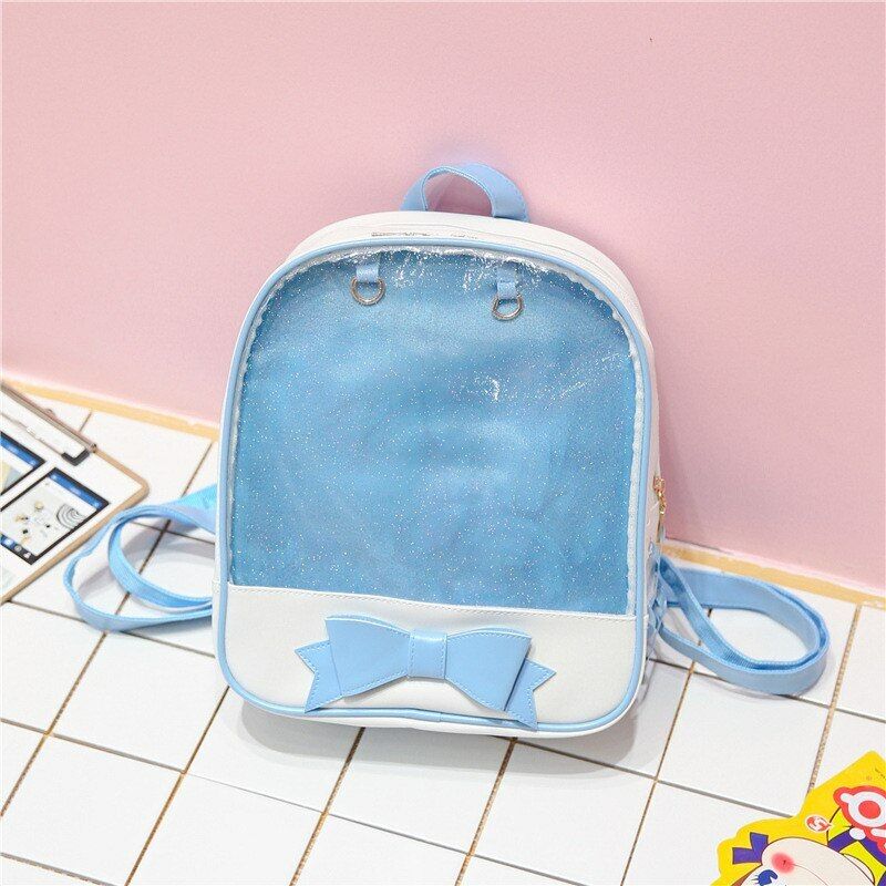Women's PU Backpack Girls Lady Daily Travel Bag Rucksack Female Bags Schoolbags