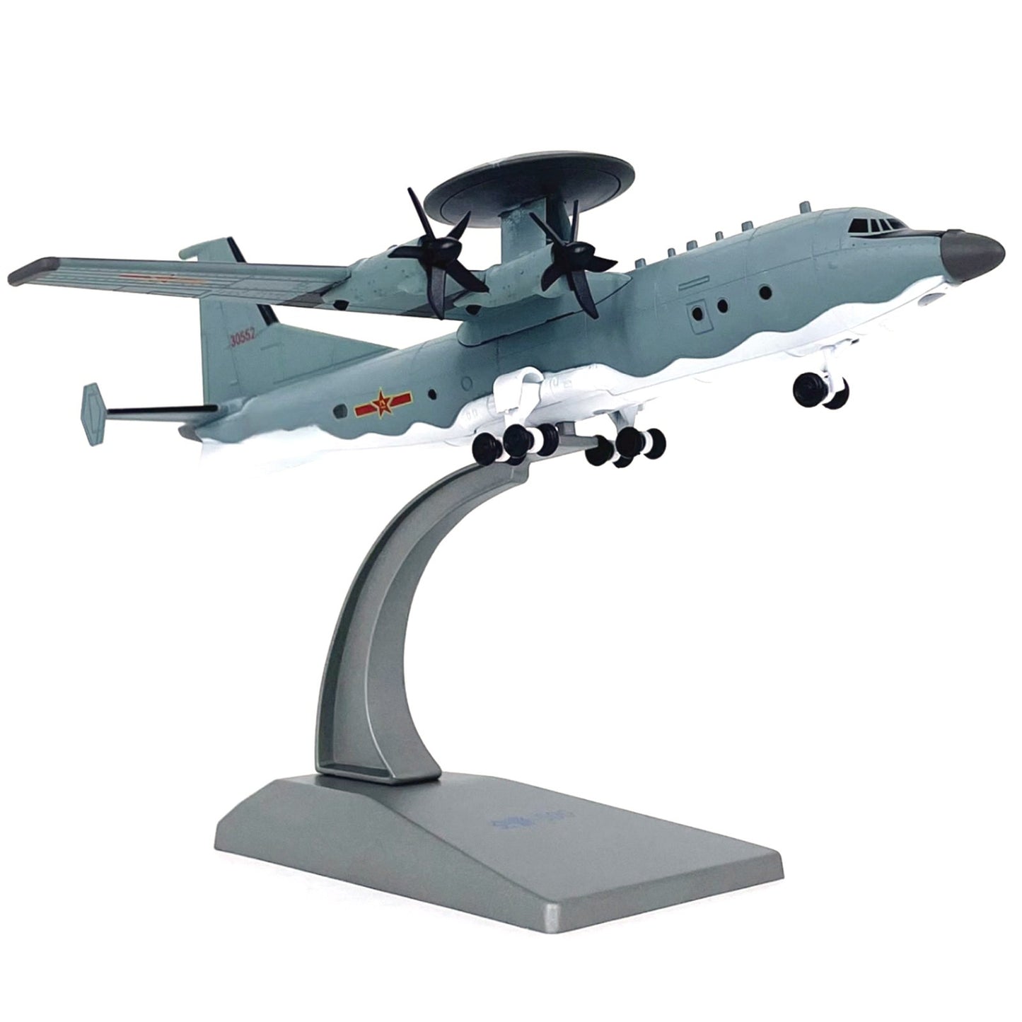 Alloy 1/200 Scale China KJ-500 Aircraft Finished Model Plane Toys Decor Display