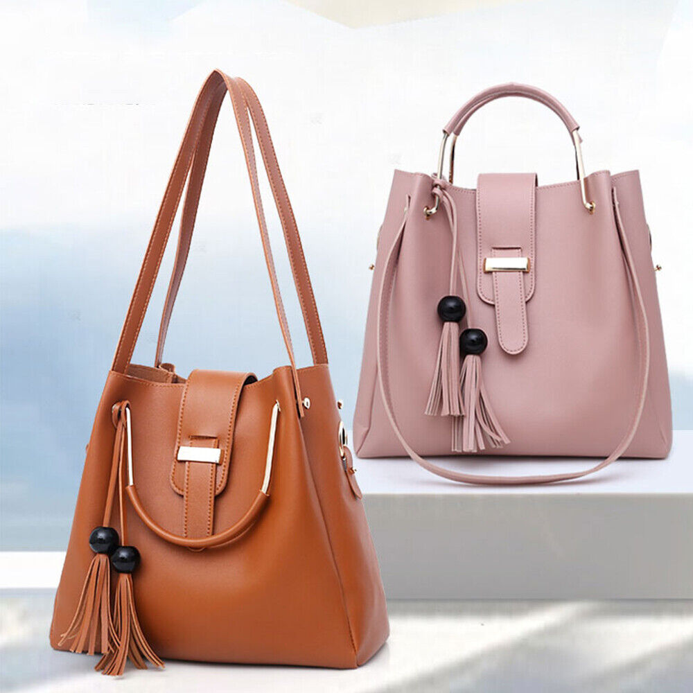 Fashion Women Bags Set 3pcs Large Casual Bags PU Leather Ladies Shoulder Bag