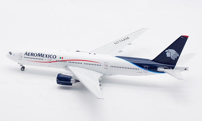 1:200 32CM InFlight AEROMEXICO BOEING 777-200ER Passenger Airplane Diecast Model