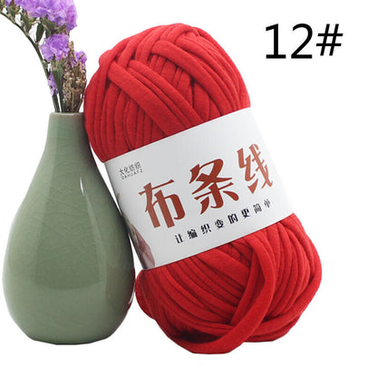 Hot Sale 100g Super Crochet Cotton Cloth Yarn Thick DIY Hand Wrap Knitting Yarn