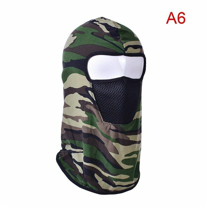 Full Face Cover Balaclava Hat Tactical Winter Cycling Sun Protection Scarf Warm