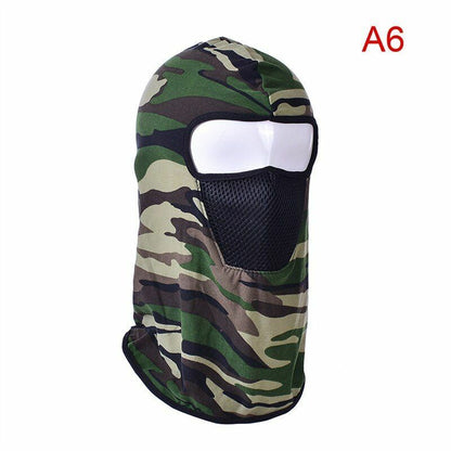 Full Face Cover Balaclava Hat Tactical Winter Cycling Sun Protection Scarf Warm