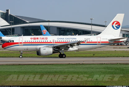 1:400 PandaModel CHINA EASTERN A319 B-2222 Passenger Airplane Diecast Model