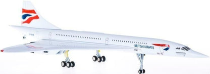 1:200 31CM Hogan BRITISH AIRWAYS Concorde Passenger Airplane Diecast Plane Model