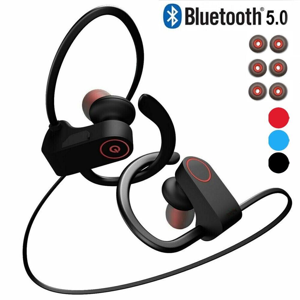2023 Ear hook Headphones Bluetooth 5.0 Wireless Headband Earbuds Headset Stereo