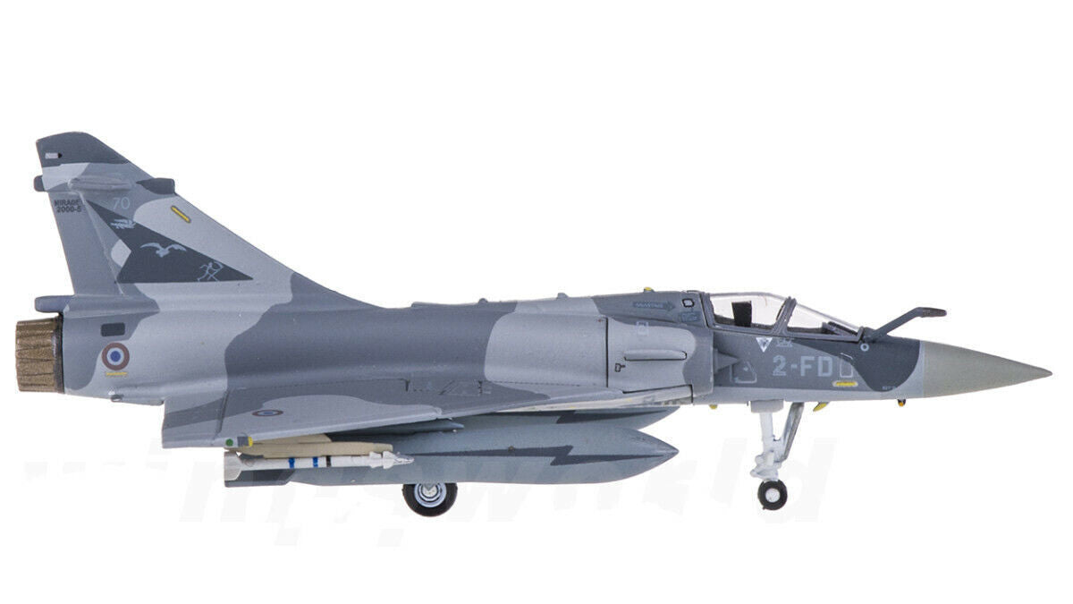 1:200 Hogan French Air Force Dassault Mirage 2000 Fighter Diecast Aircraft Model