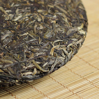 2014 Haiwan High Mountain Ancient Tree Old Comrade Batch 141 Raw Puer Tea 500g