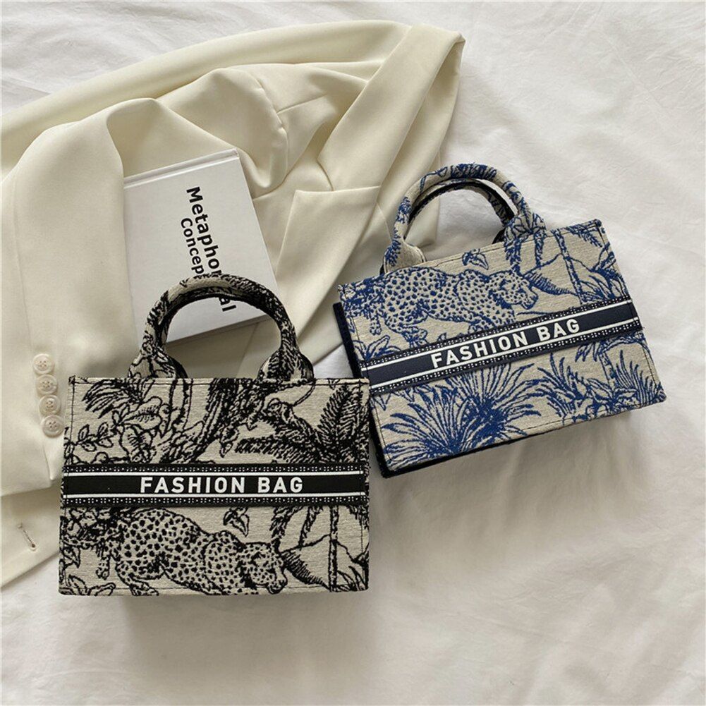 Bag Large Capacity Shoulder Shopper Bags High Quality Canvas Handbags Tote Bags