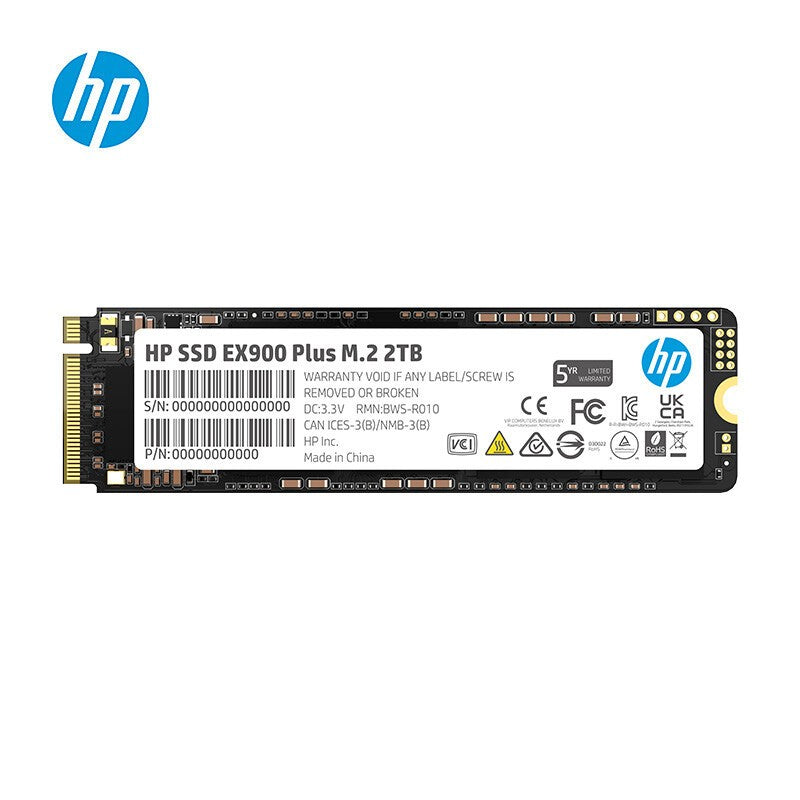 HP SSD Solid State Drive EX900Plus Series Gaming Upgrade Edition 256GB 512GB 1TB