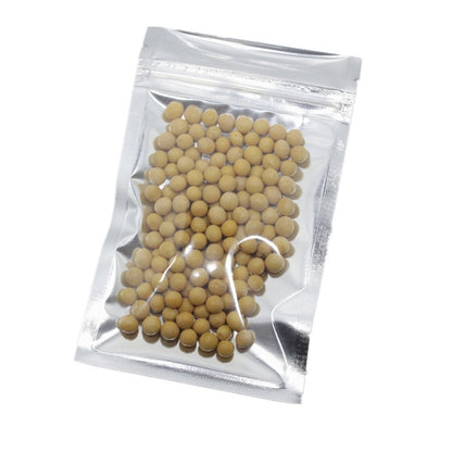 Zipper Lock Mylar Bags Clear Plastic Food Storage Bags Silver Flat