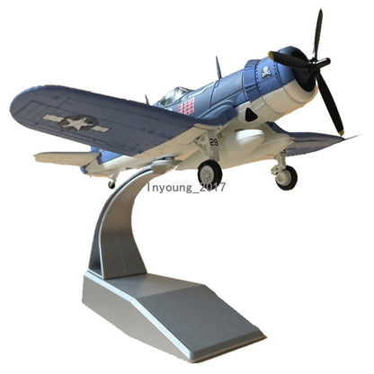 1/72 1940 WWII F4U Corsair Fighter Aircraft Plane Diecast Model Men Collection