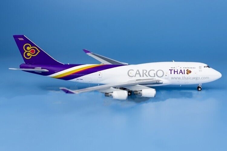 1:400 JC Wings THAI CARGO BOEING 747-400BCF Airfreighter Diecast Airplane Model