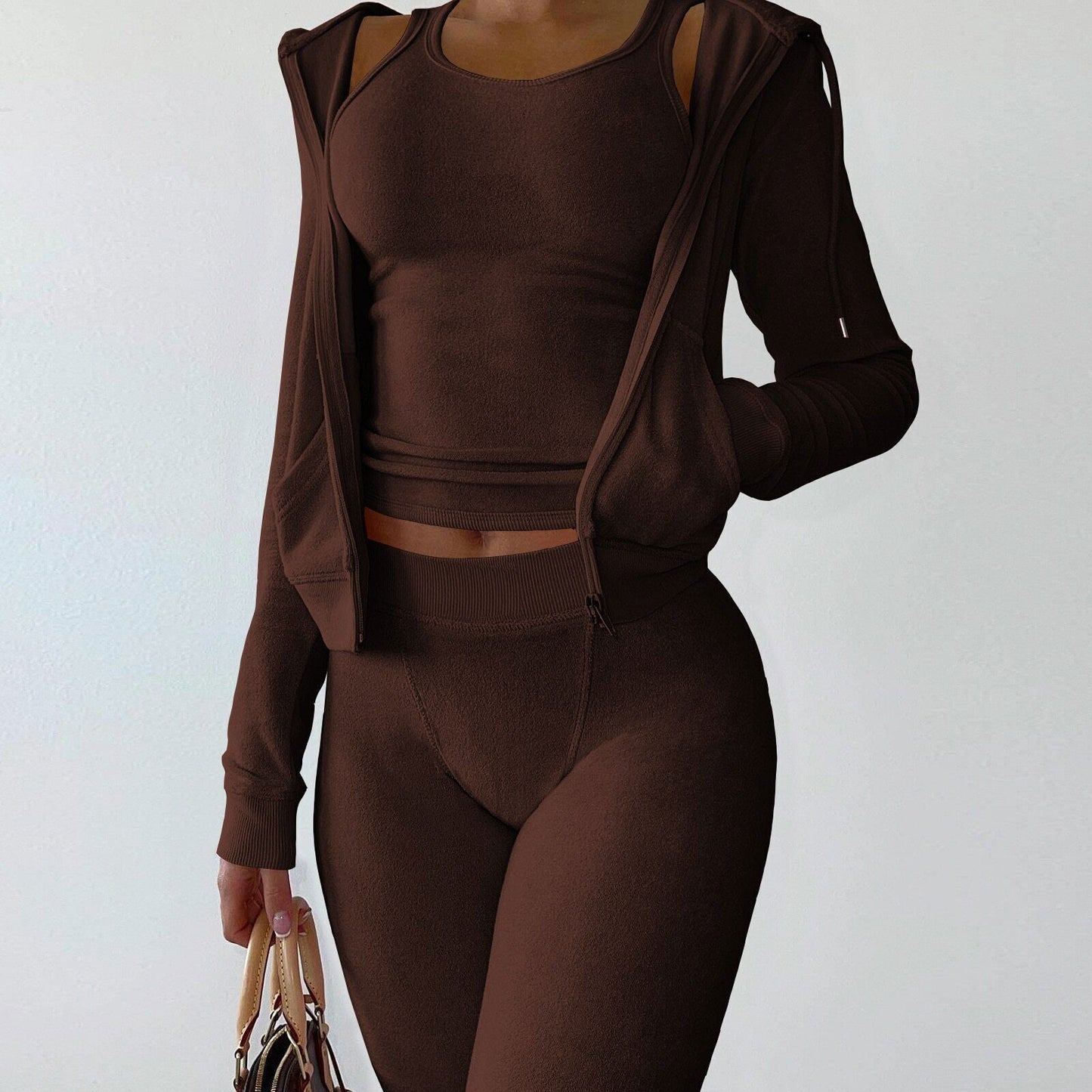 Jacket Tracksuit Two Piece Set 2 Pieces Sets Women Outfit Sweatsuit Jackets