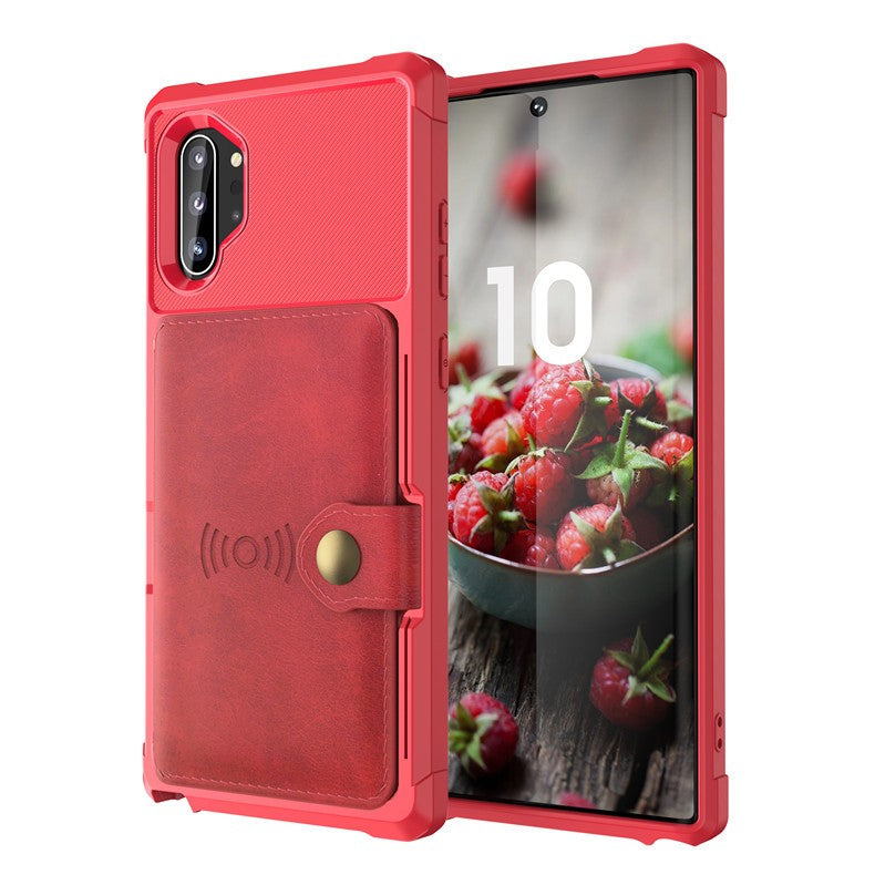 Suitable for Samsung S24 Ultra card insertion case S20, A55 anti drop case-4-1