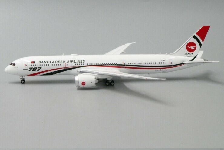 JC Wings Biman BANGLADESH AIRLINES 787-9 S2-AJY 1/400 diecast model aircraft