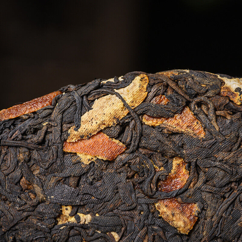 357g Chenpi Puerh Tea Ripe Tea Cake Domain State Ancient Tea 12.59oz