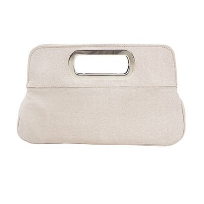 Lady Clutch Bag Popular Dumpling Shape Canvas Evening Bags 25*5*18CM 1 PC Purse