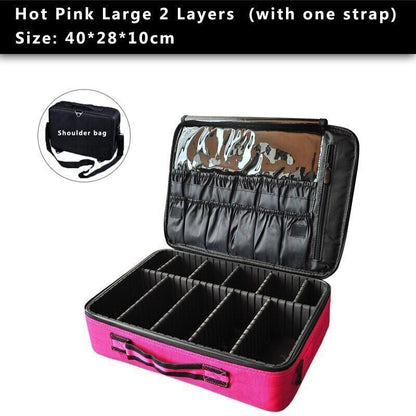 Make Up Bag Professional Makeup Case Makeup Cosmetic Case Storage Bag