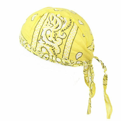 Cycling Head Scarf Quick Dry Bandana Hat Bike Cap Summer Running Riding Cotton