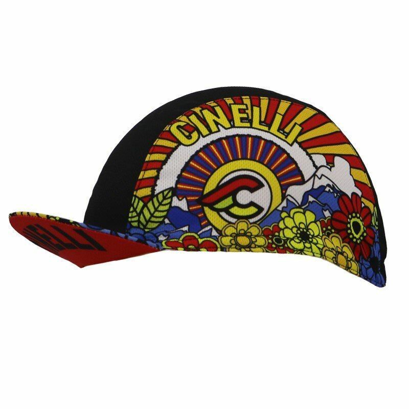 Cycling Caps Classic Men Women Headdress Breathable 9 Style Bike Wear Hat Print