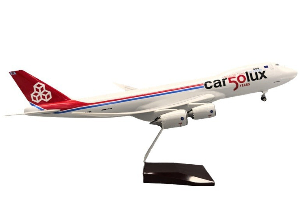 47CM 1:160 Cargolux BOEING 747-8F Airplane Landing Gears Resin Aircraft Model