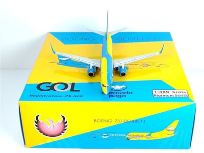 1:400 Phoenix GOL BOEING 737-800 Passenger Aircraft Diecast Aircraft Plane Model