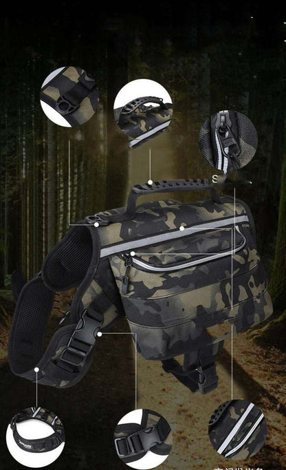 Adjustable Pet Backpack for Cats & Dogs