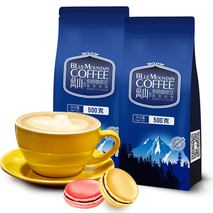 500g Blue Mountain Flavor Coffee Beans Medium Roast Roasted Arabica Coffee beans
