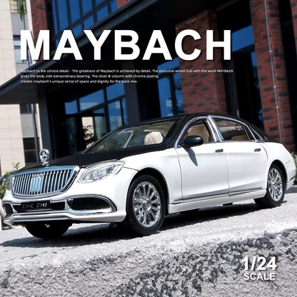 1:24 Maybach S600 S650 Alloy Luxy Car Model Diecasts Metal Toy Vehicles Car Mode