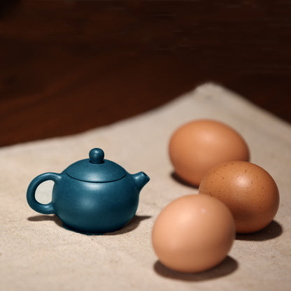 1.7oz Antique Tea Pot Vintage Mini Tea Pot Xishi Real Yixing Zisha Marked Pots