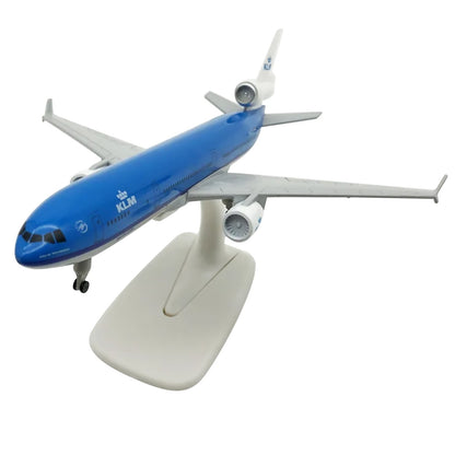 1:400 Netherlands MD11 MD-11 Airplane Alloy Model Souvenir with Display Stand B