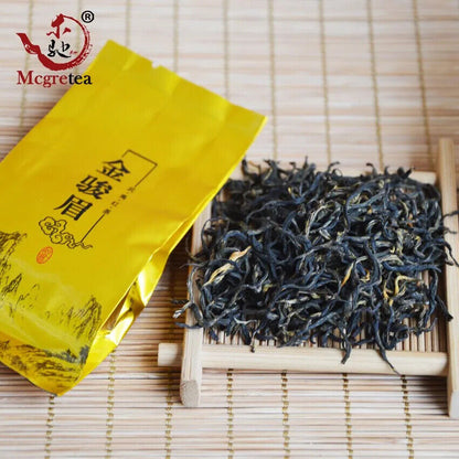 2023 New Black Tea Wuyishan Gold Junmei Longan Incense Good Tea Jinjunmei 250g