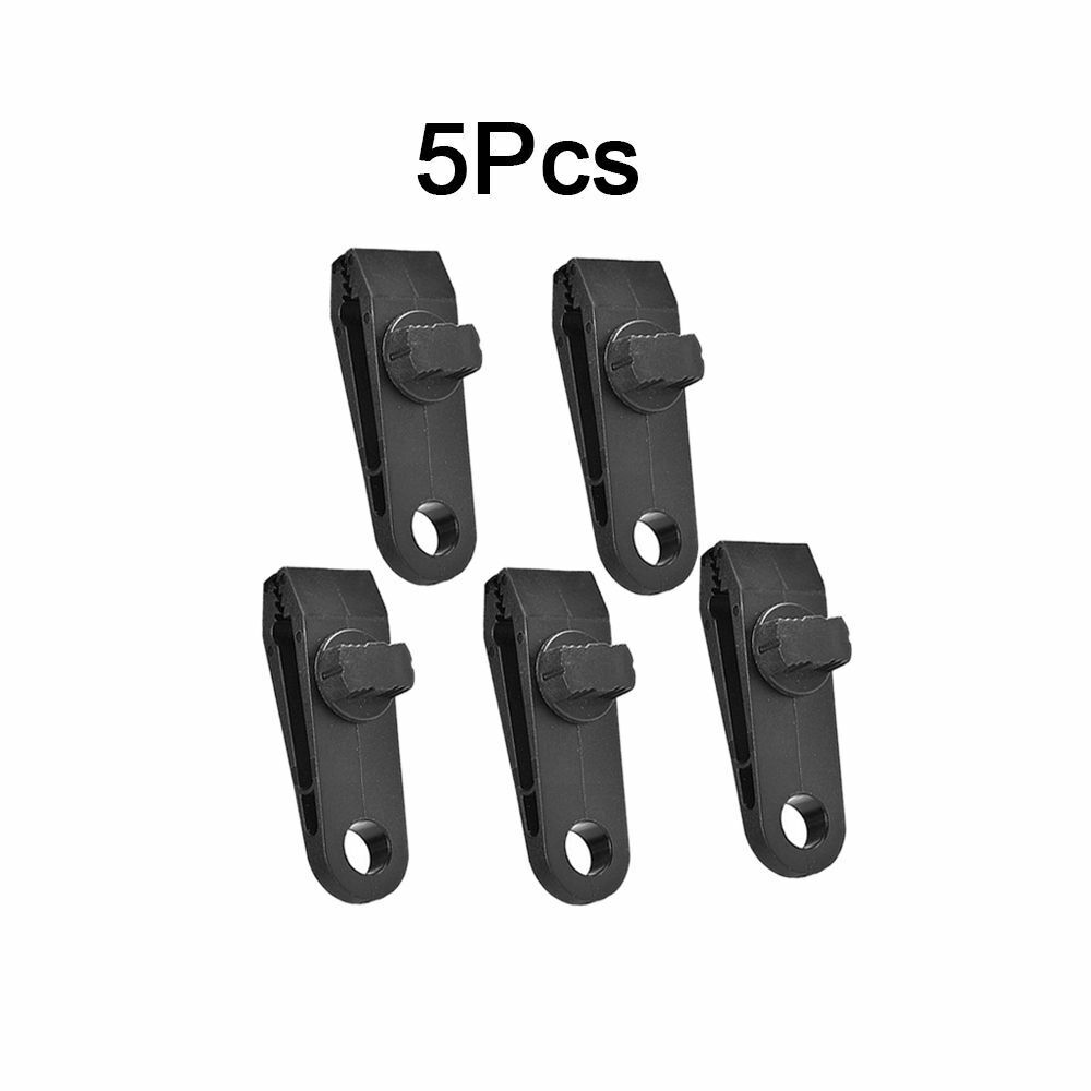 5/10/15 PCS Tarpaulin Clips Tent Canopy Buckles Outdoor Wind Rope Clamps Camping