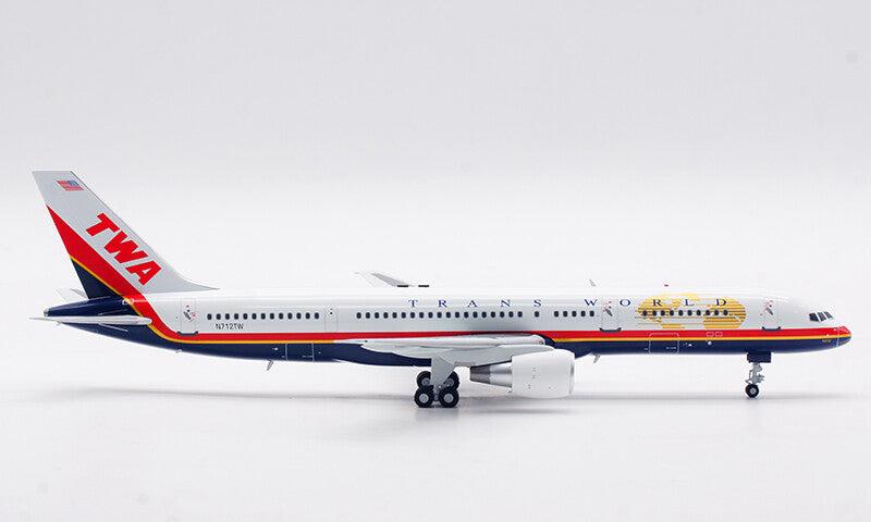 1:200 InFlight TWA BOEING 757-200 Passenger Airplane Diecast Aircraft Model