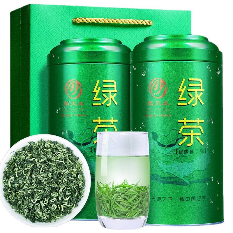 Mingqian Biluochun Green Tea New Tea Biluochun Strong Flavor Tea 250g Cannedtea