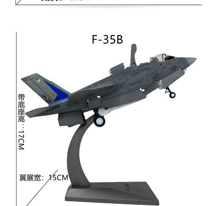 1:72 AF1 Lockheed Martin F-35B Lightning II Fighter Plane Diecast Aircraft Model