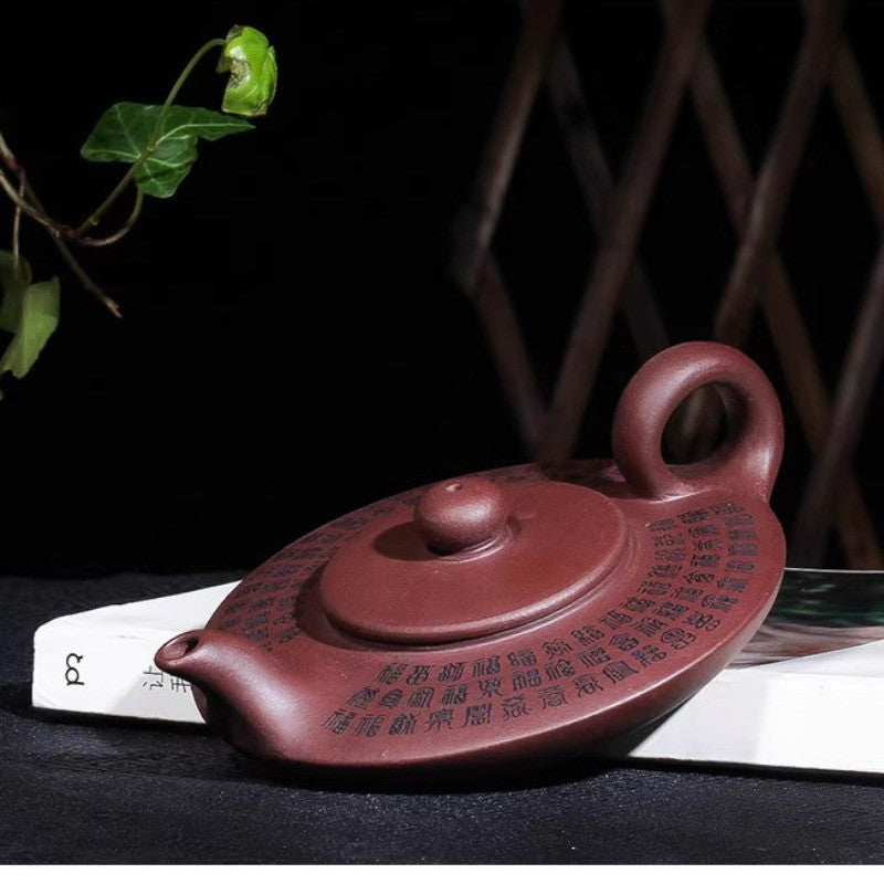 140ml Chinese Yixing Purple Clay Teapot Handmade Kettle Teaware Tea Making Tools