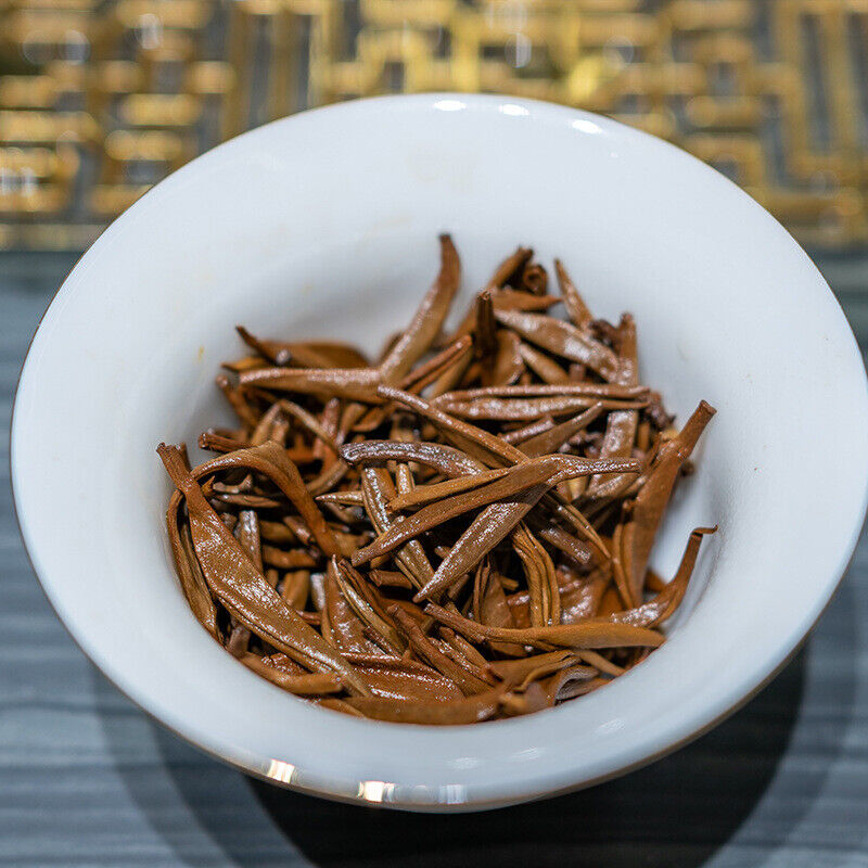 500G Yunnan Black Tea Mini Gold Needle Fengqing Dian Hong Tea Small Gold Needle