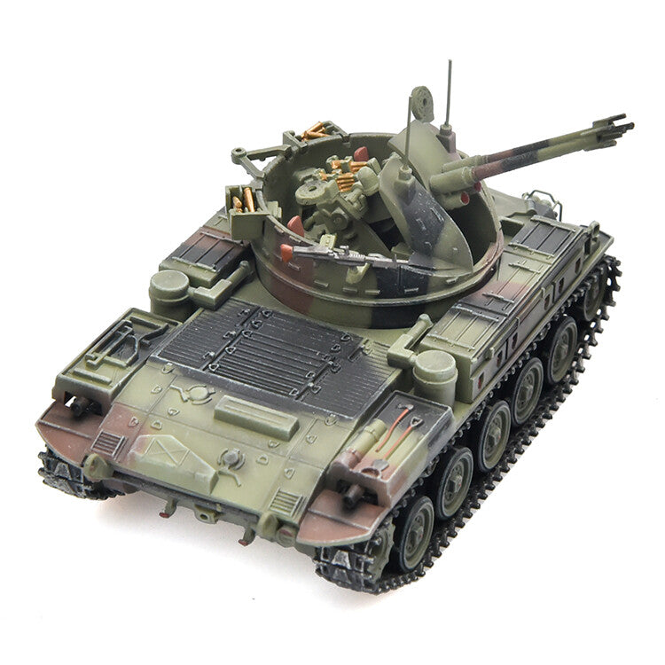 PANZERKAMPF 1/72 M42 Self-Propelled Anti-Aircraft System Camouflage Tank Model