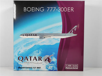 1:400 Phoenix QATAR BOEING B777-300ER Airplane Diecast Aircraft Plane Model