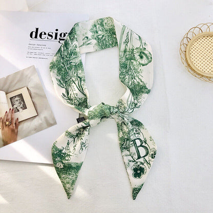 Handbag Handle Ribbon Scarf Band Hair Head Neck Neckerchief Retro Hair Ribbons