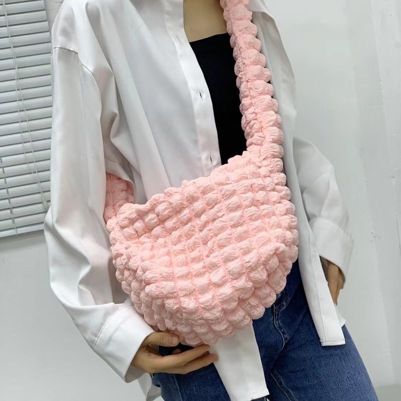 Puffy Crossbody Bags Nylon Quilted Shoulder Bag Small Tote Purses 30*24.5 CM 1PC