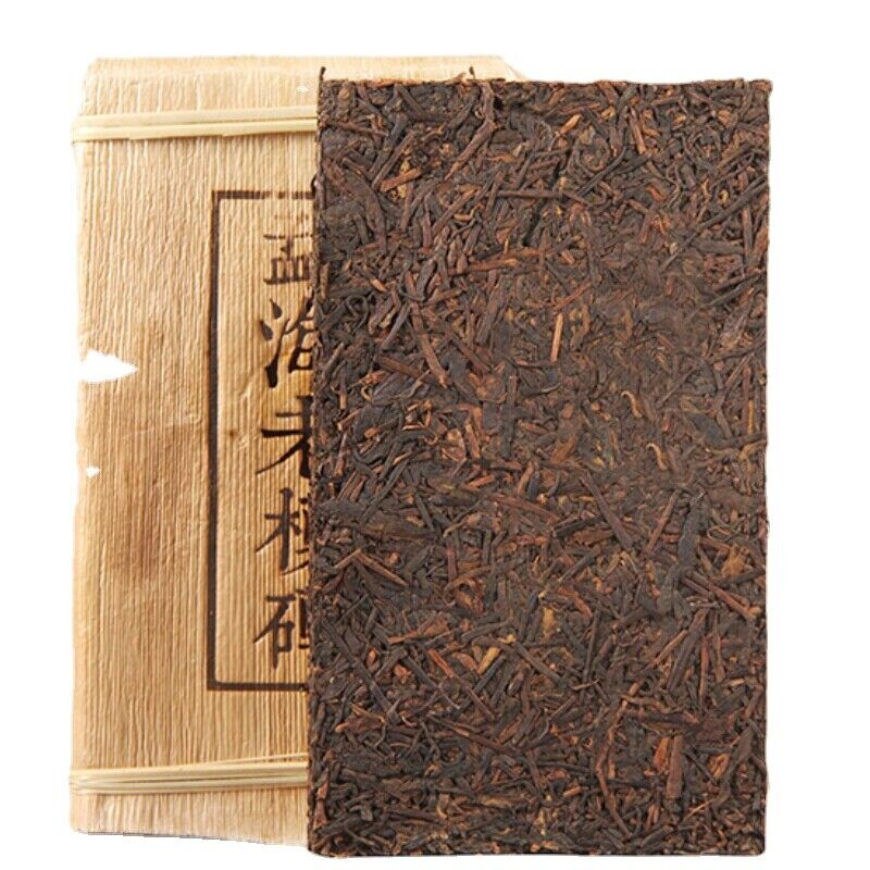 Pu'er Ripe Tea Brick Yunnan Ancient Tree Pu'er Tea 1000g Organic Old Terrier Tea