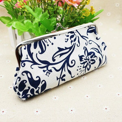 Women National Wallet Card Coin Money Purses Hasp Printing Creative Bags Vintage