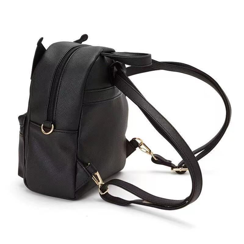 Synthetic Backpack Cartoon Melody Bag Messenger Bag Travel Bag Handbag Polyester