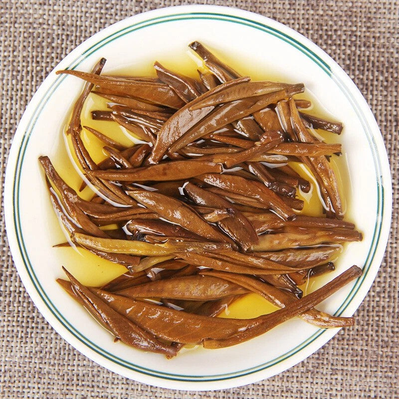 500g Supreme Yunnan Gold Needle Dian Hong Tea Golden Tip Dianhong Black Tea