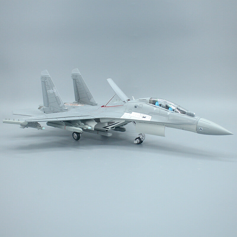 1:48 47CM Chinese J-16D Electronic Warfare Fighter Plane Diecast Aircraft Model